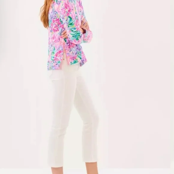 NWT Lilly Pulitzer x Disney Beachcomber Sweatshirt - Picture 3 of 6